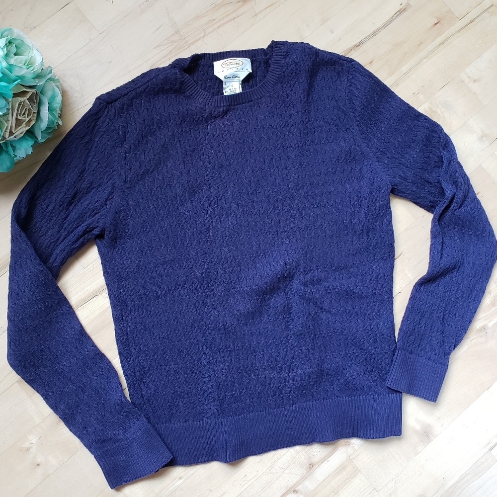 Talbots Pima Cotton Knit Sweater
